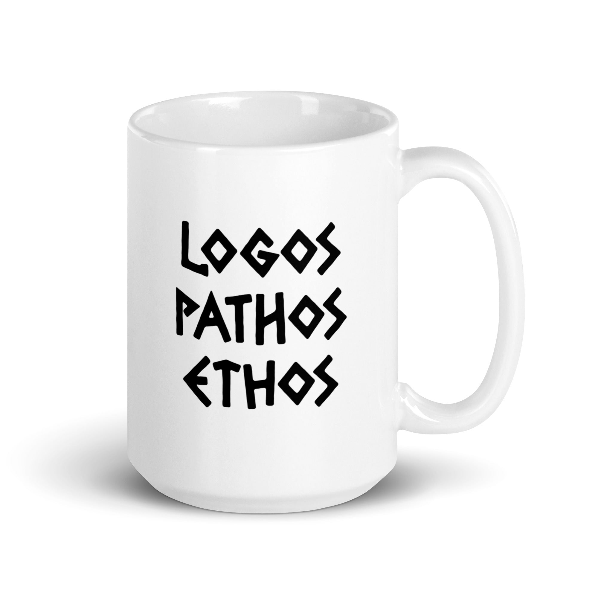 Logos Pathos Ethos - Mug - The Philosopher's Shirt