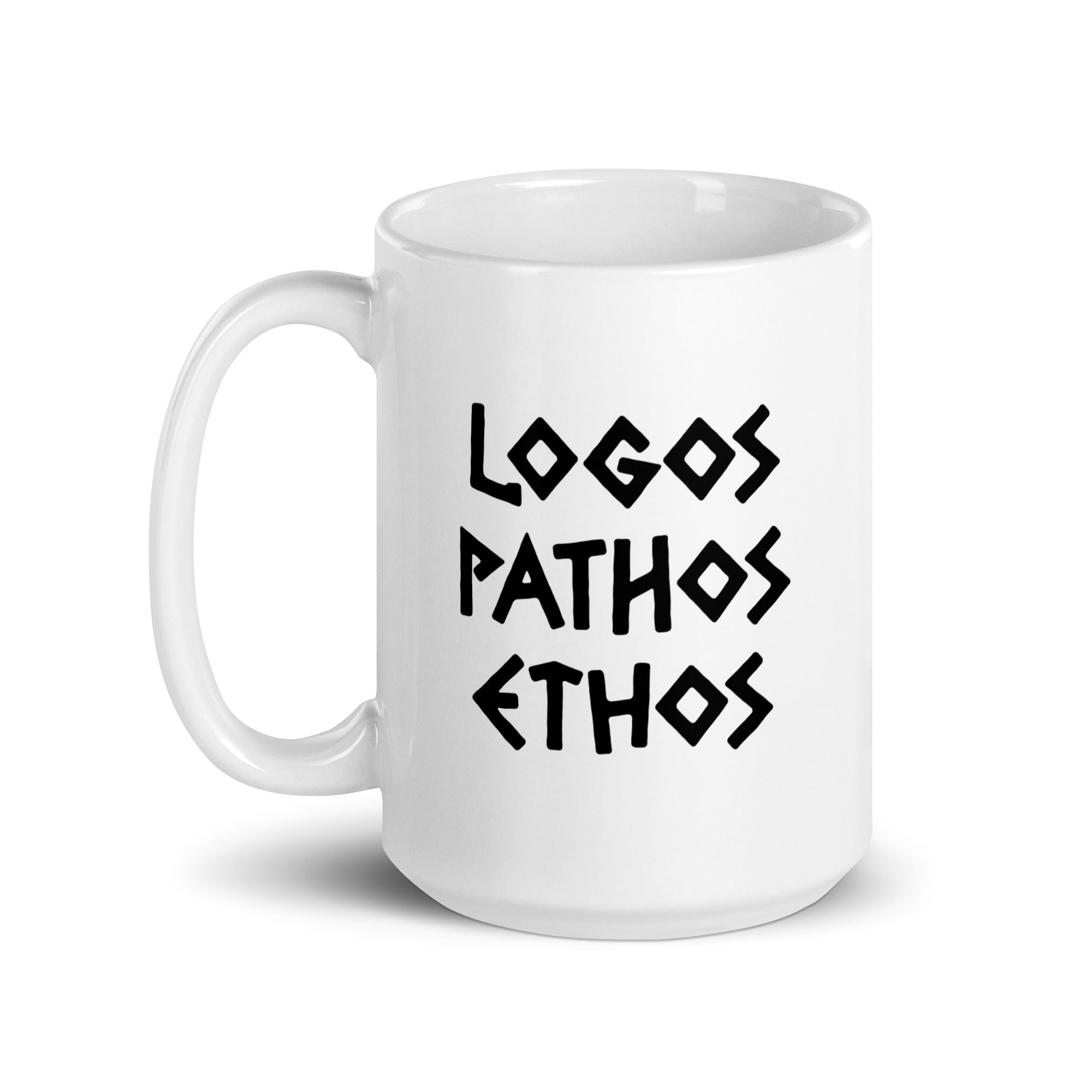 Logos Pathos Ethos - Mug - The Philosopher's Shirt