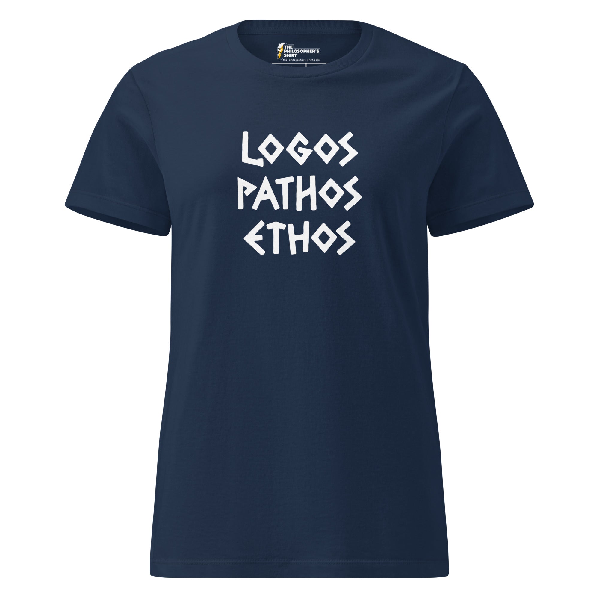 Logos Pathos Ethos - Women’s T-shirt - The Philosopher's Shirt