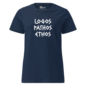 Logos Pathos Ethos - Women’s T-shirt