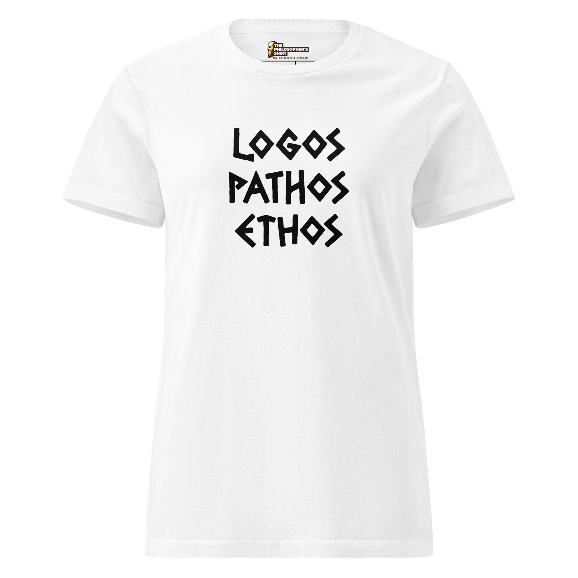 Logos Pathos Ethos - Women’s T-shirt - The Philosopher's Shirt