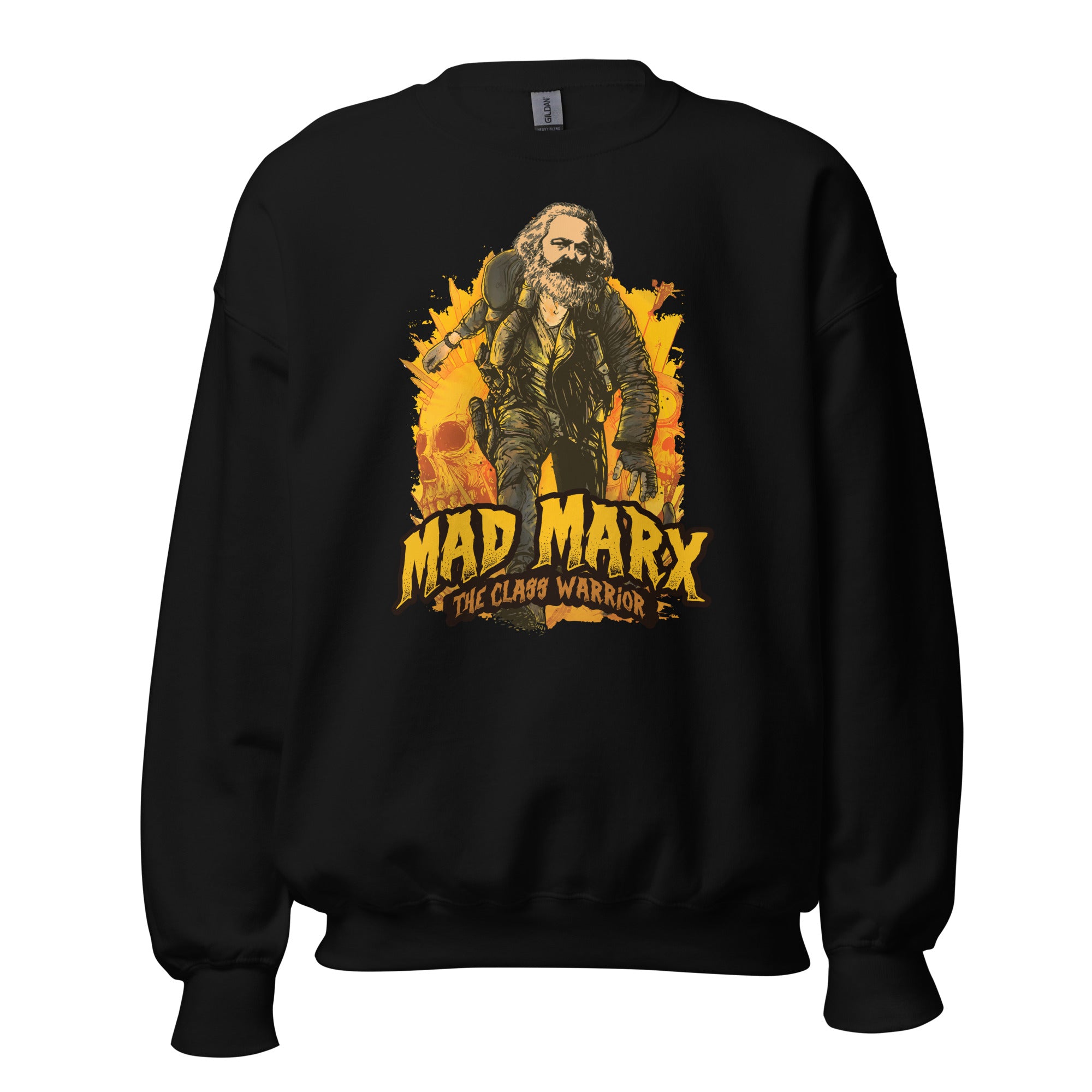 Mad Marx - The Class Warrior - Sweatshirt - Black - The Philosopher's Shirt