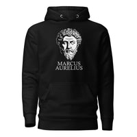 Marcus Aurelius - Premium Hoodie - Black / S