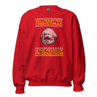 Marx - All I Want For Christmas Is The Means Of Production - Sweatshirt - Red / S