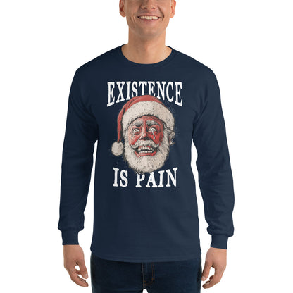 Anonymous Santa - Existence is Pain - Long-Sleeved Shirt