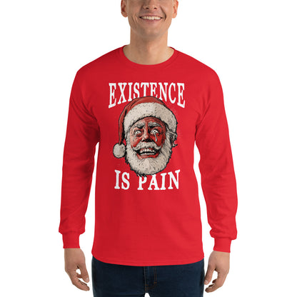 Anonymous Santa - Existence is Pain - Long-Sleeved Shirt