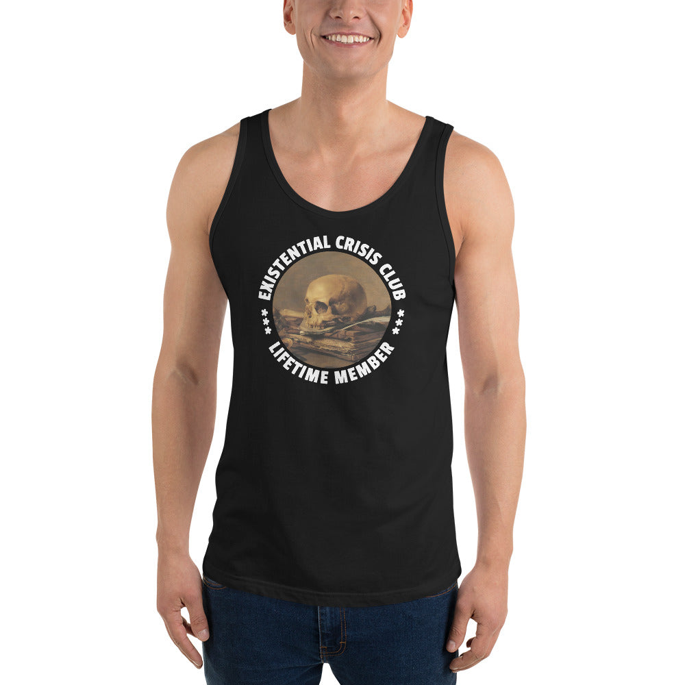 Existential Crisis Club - Lifetime Member - Men's Tank Top - The Philosopher's Shirt
