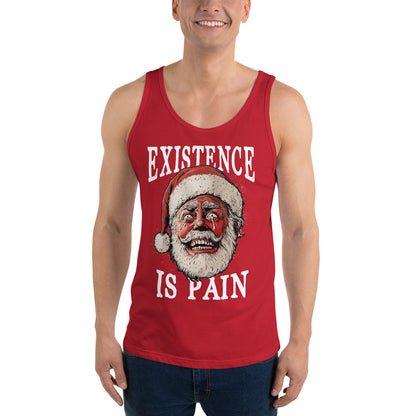 Anonymous Santa - Existence is Pain - Unisex Tank Top