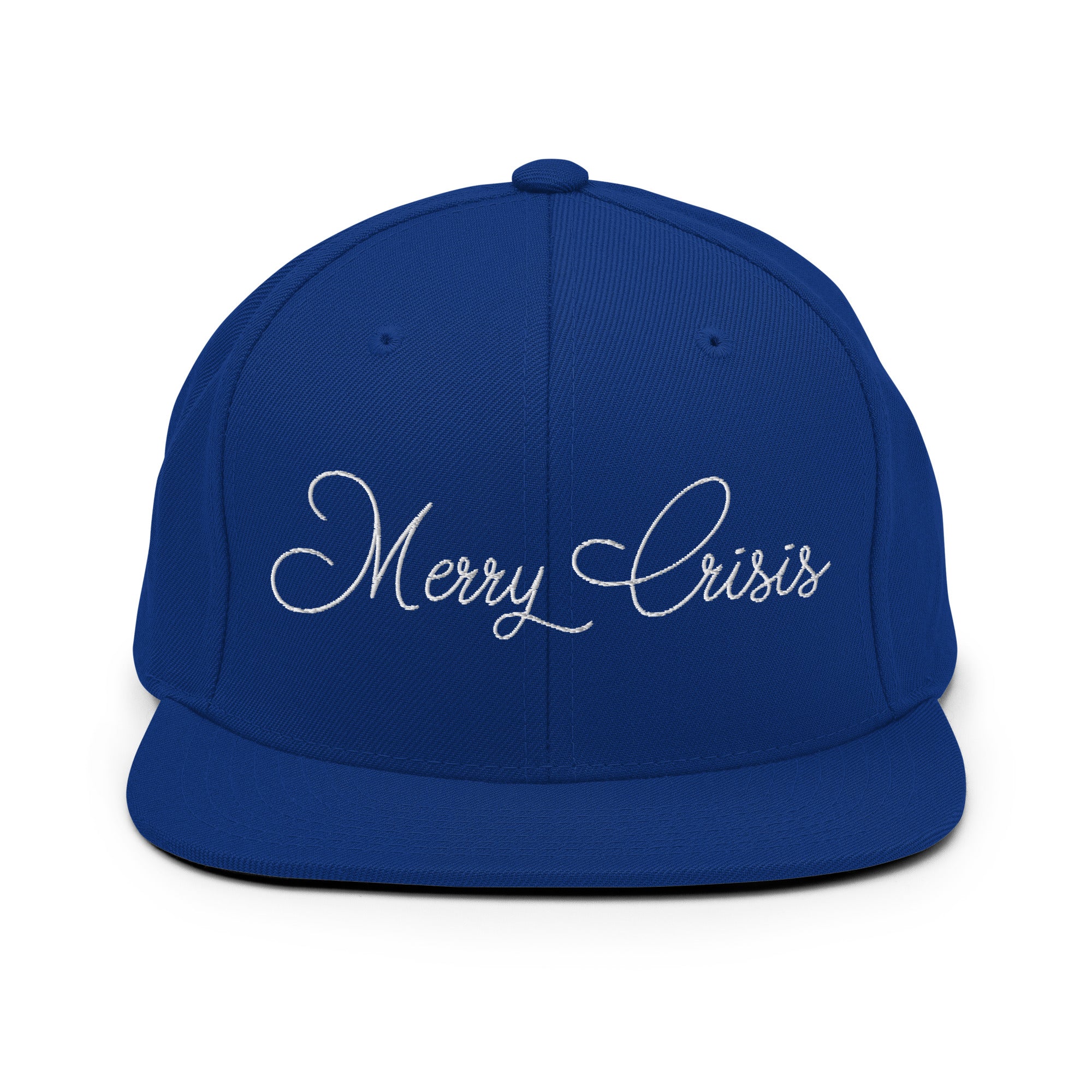 Merry Crisis - Snapback Hat - The Philosopher's Shirt