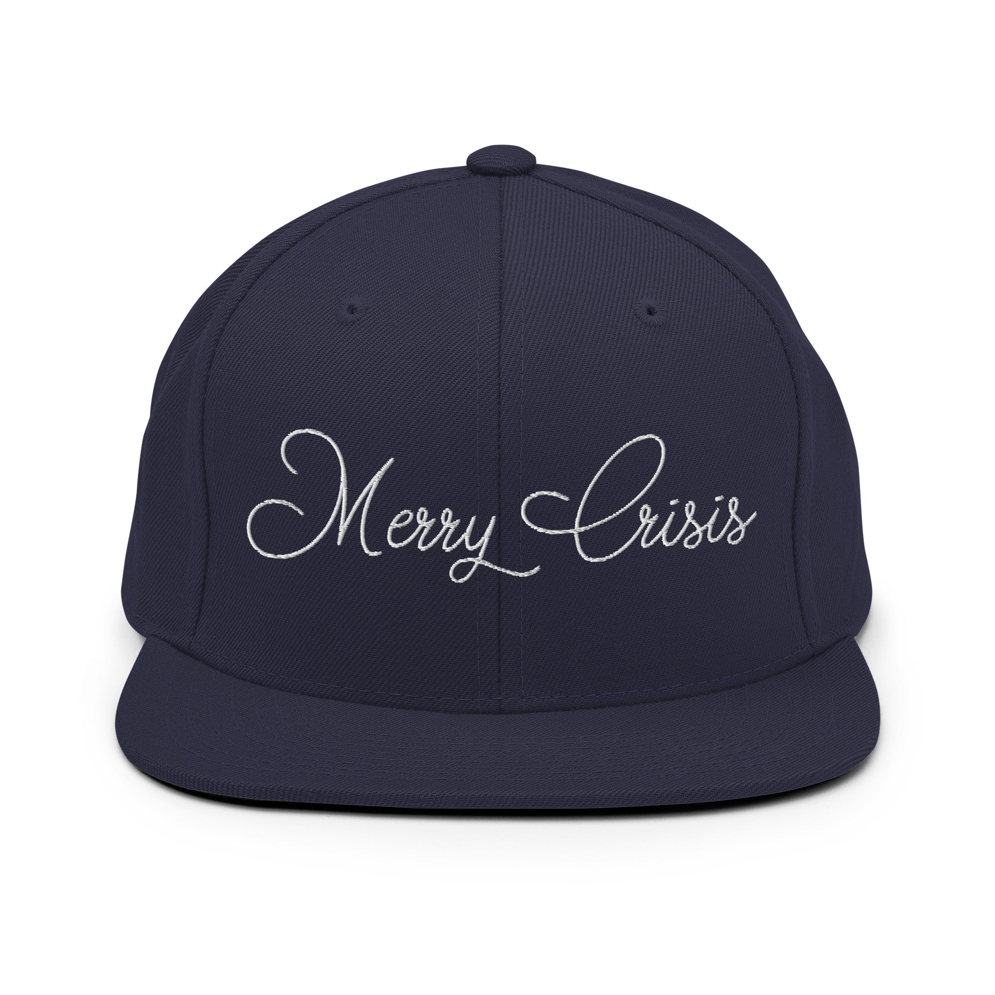 Merry Crisis - Snapback Hat - The Philosopher's Shirt
