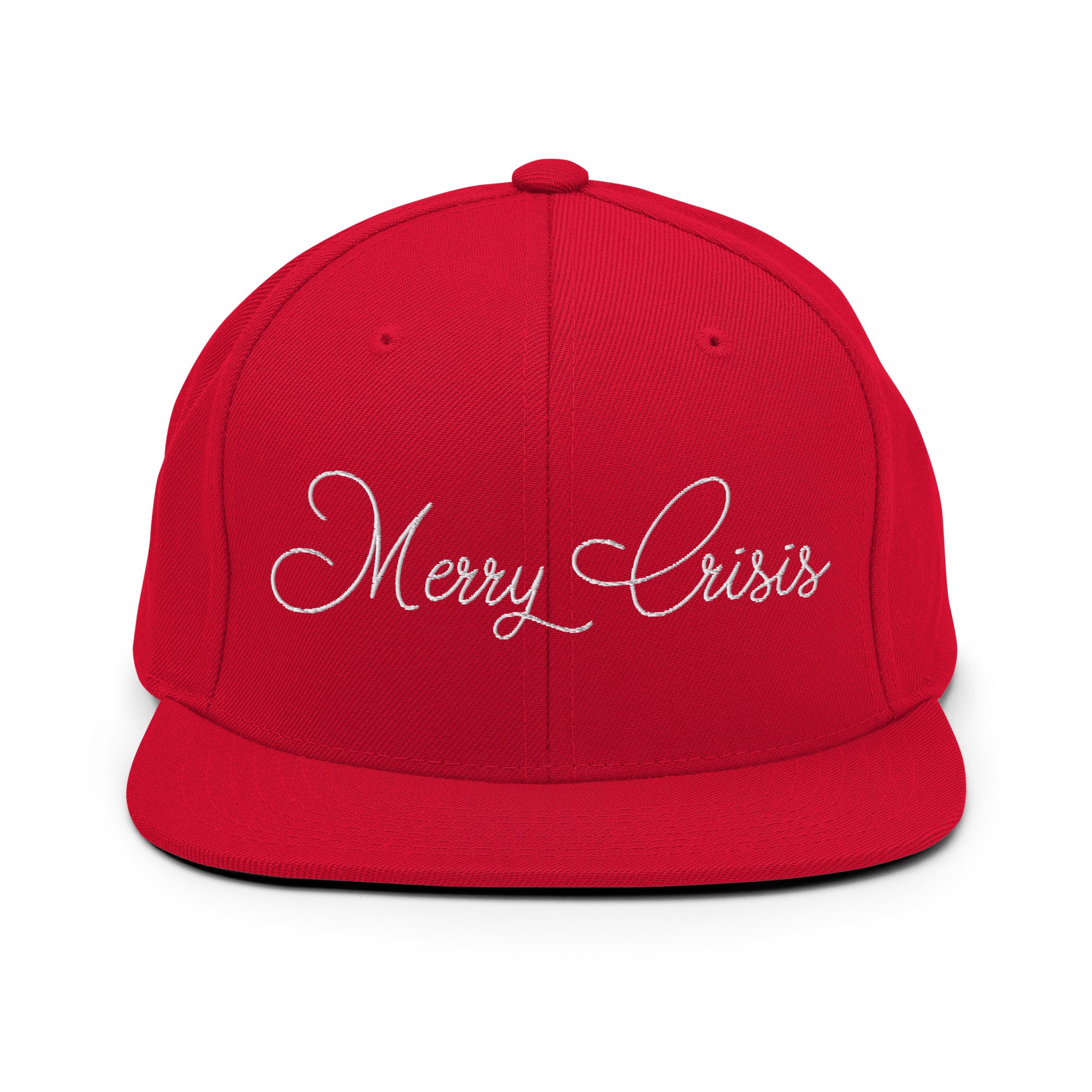 Merry Crisis - Snapback Hat - The Philosopher's Shirt