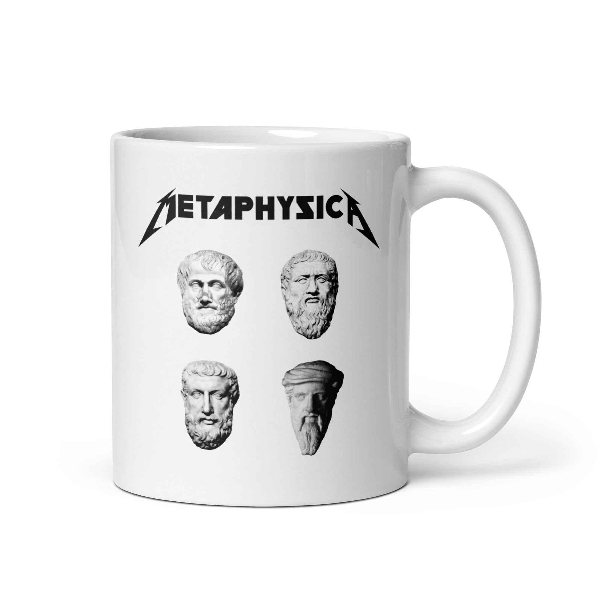 Metaphysica - I quattro saggi - Tazza - The Philosopher's Shirt