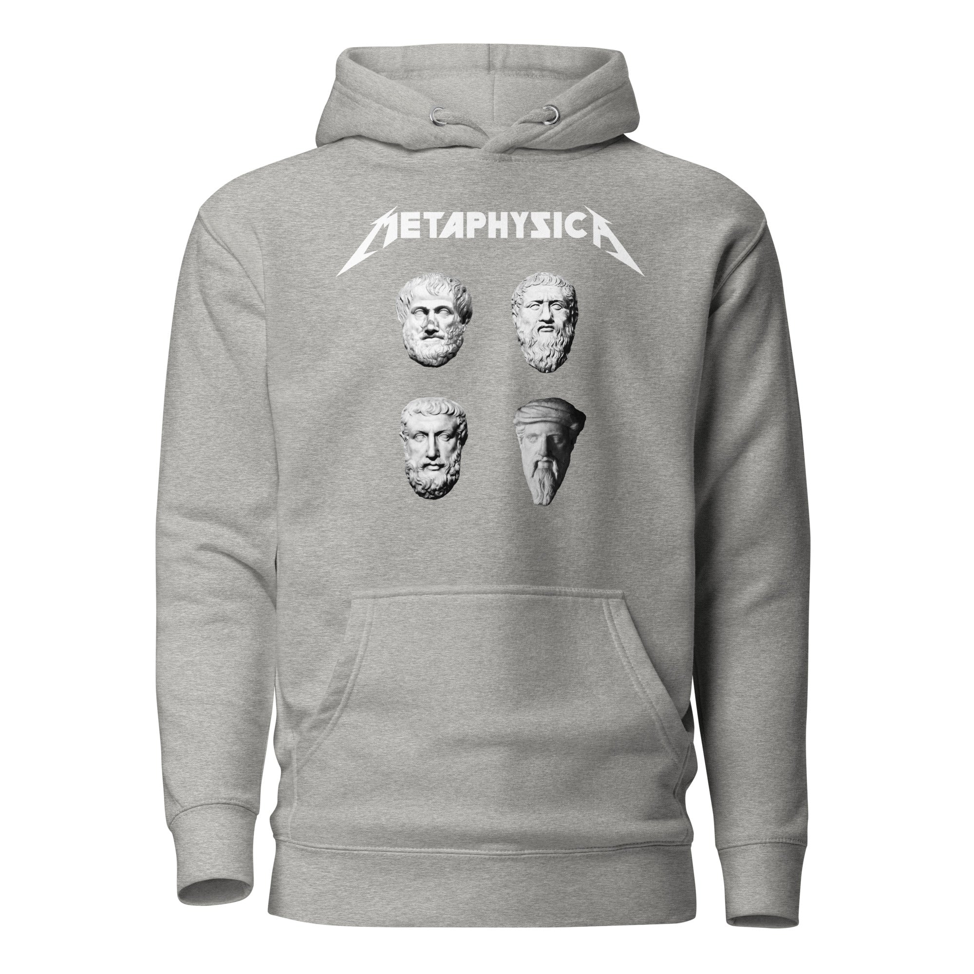Metaphysica - The Four Wise Men - Premium Hoodie - Carbon Grey - The Philosopher's Shirt
