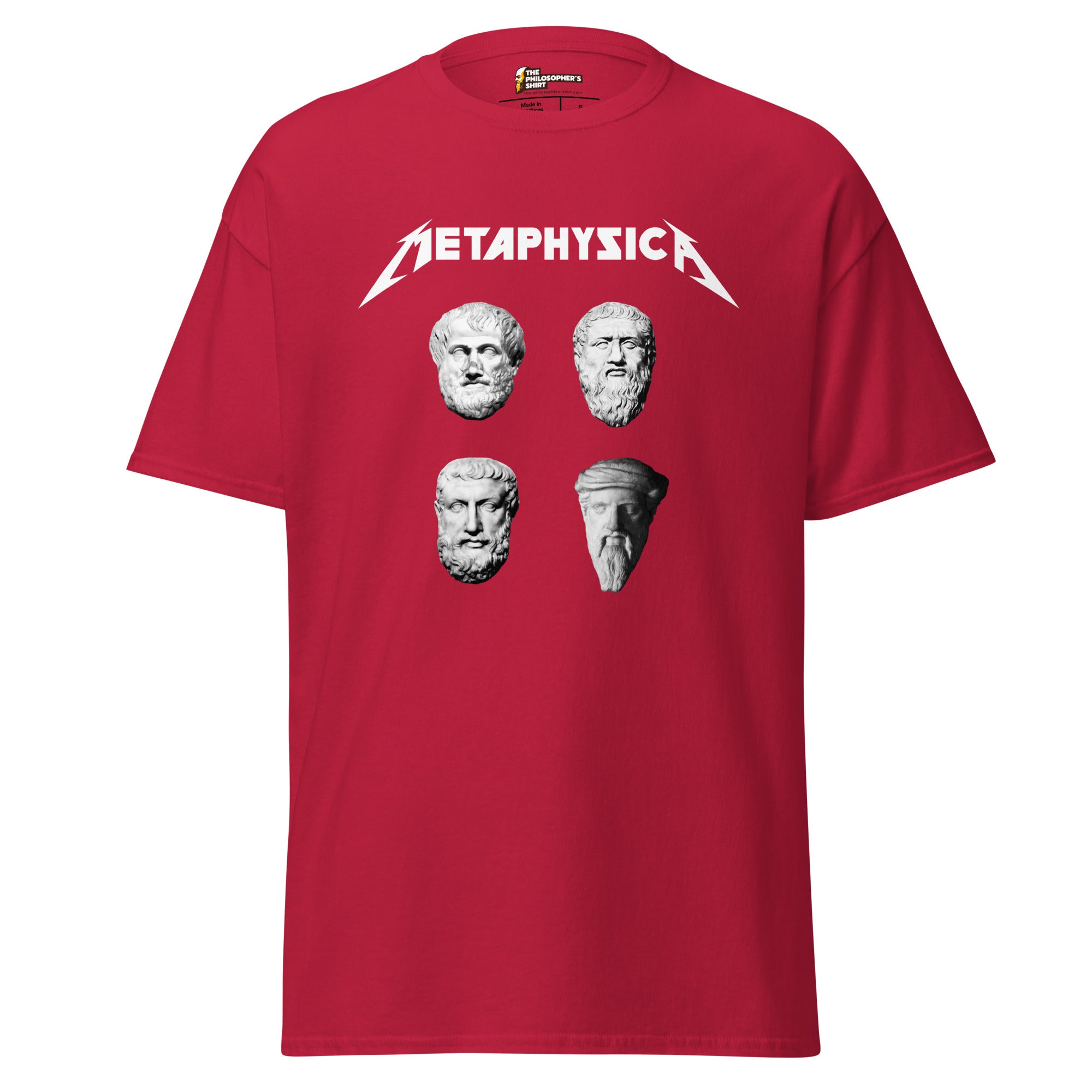 Metaphysica - The Four Wise Men - Unisex Classic T-Shirt - Cardinal - The Philosopher's Shirt