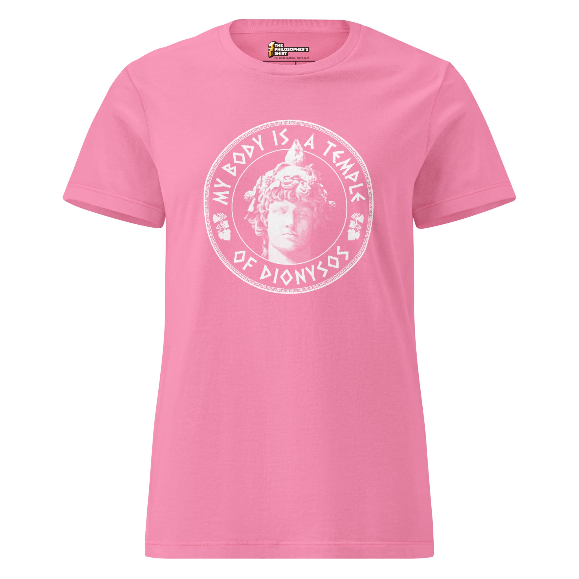 My Body Is A Temple Of Dionysos - Women’s T-shirt - The Philosopher's Shirt