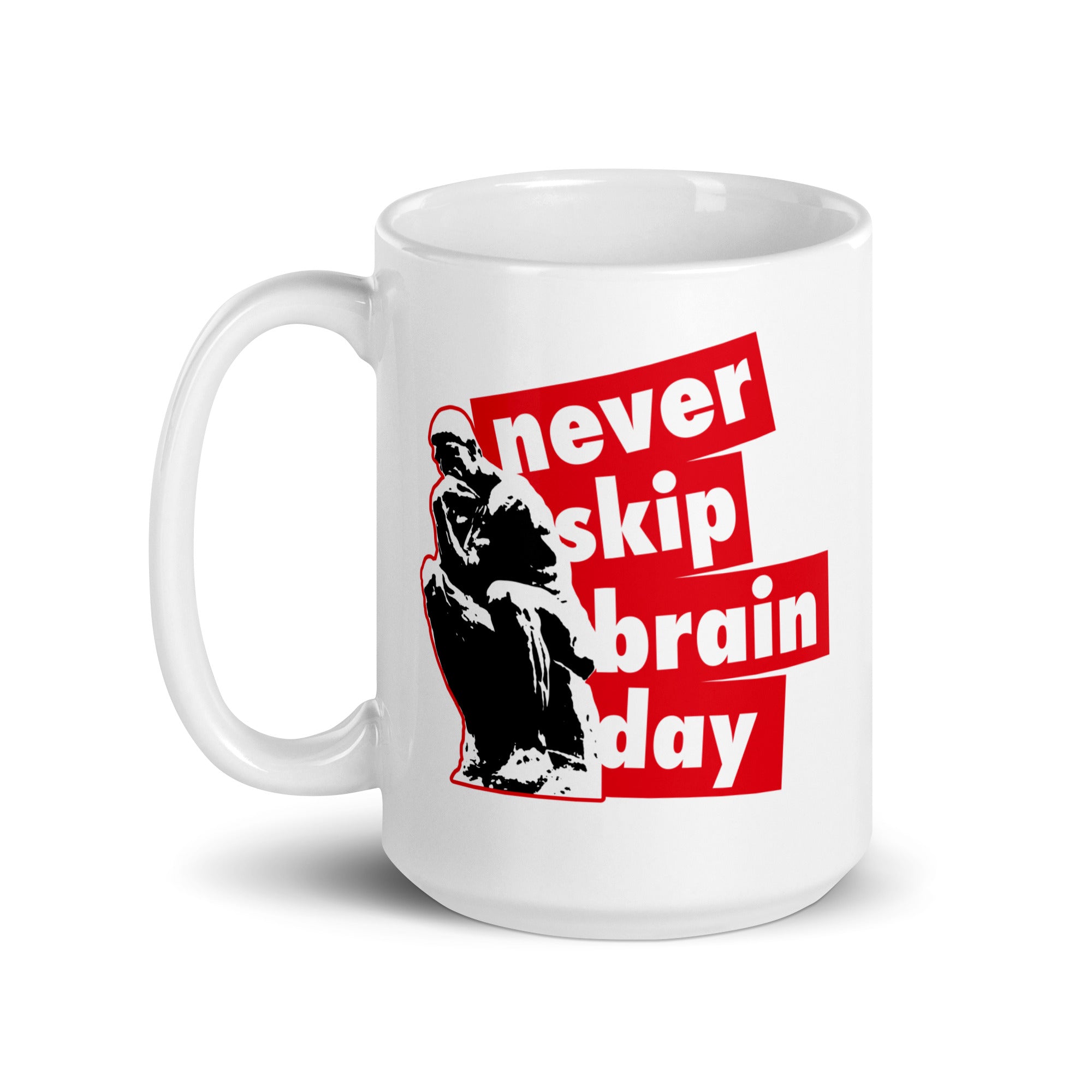 Mai saltare la giornata del cervello - Tazza - The Philosopher's Shirt