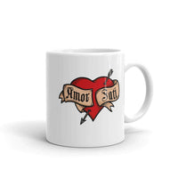 Nietzsche Fatalism Amor Fati Tattoo Heart - Mug - 325ml | 11oz