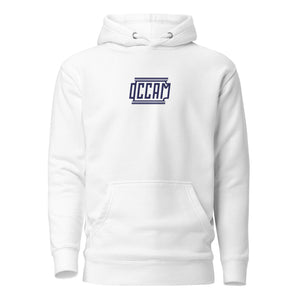 Il rasoio di Occam - Ricamato - Felpa con cappuccio Premium