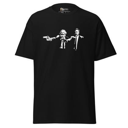 Philo Fiction - Marx & Nietzsche - Unisex Classic T-Shirt - The Philosopher's Shirt