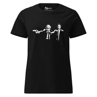 Philo Fiction - Marx & Nietzsche - Women’s T-shirt - Black / S
