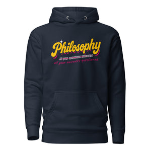 Philosophie: Alle deine Antworten in Frage gestellt - Premium Hoodie