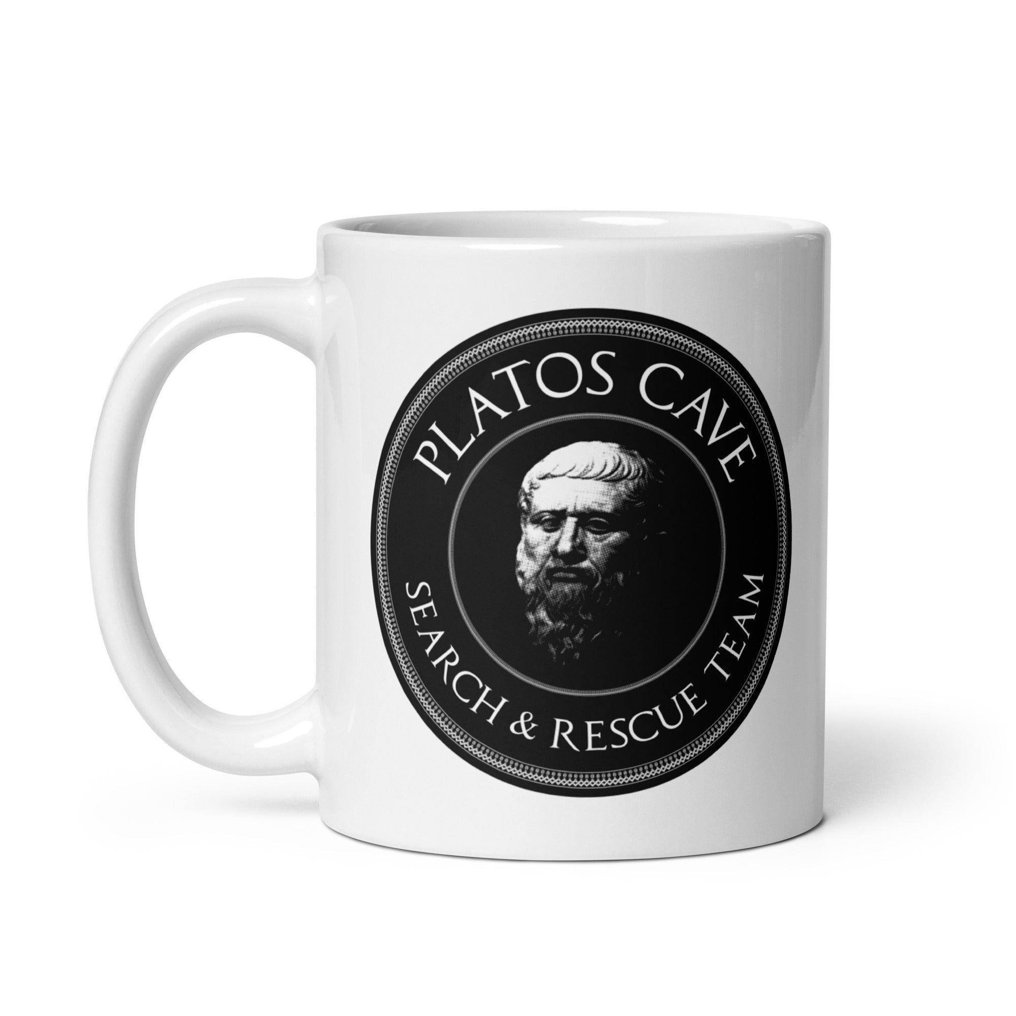 Team  di ricerca e soccorso della Caverna di Platone - Tazza - The Philosopher's Shirt
