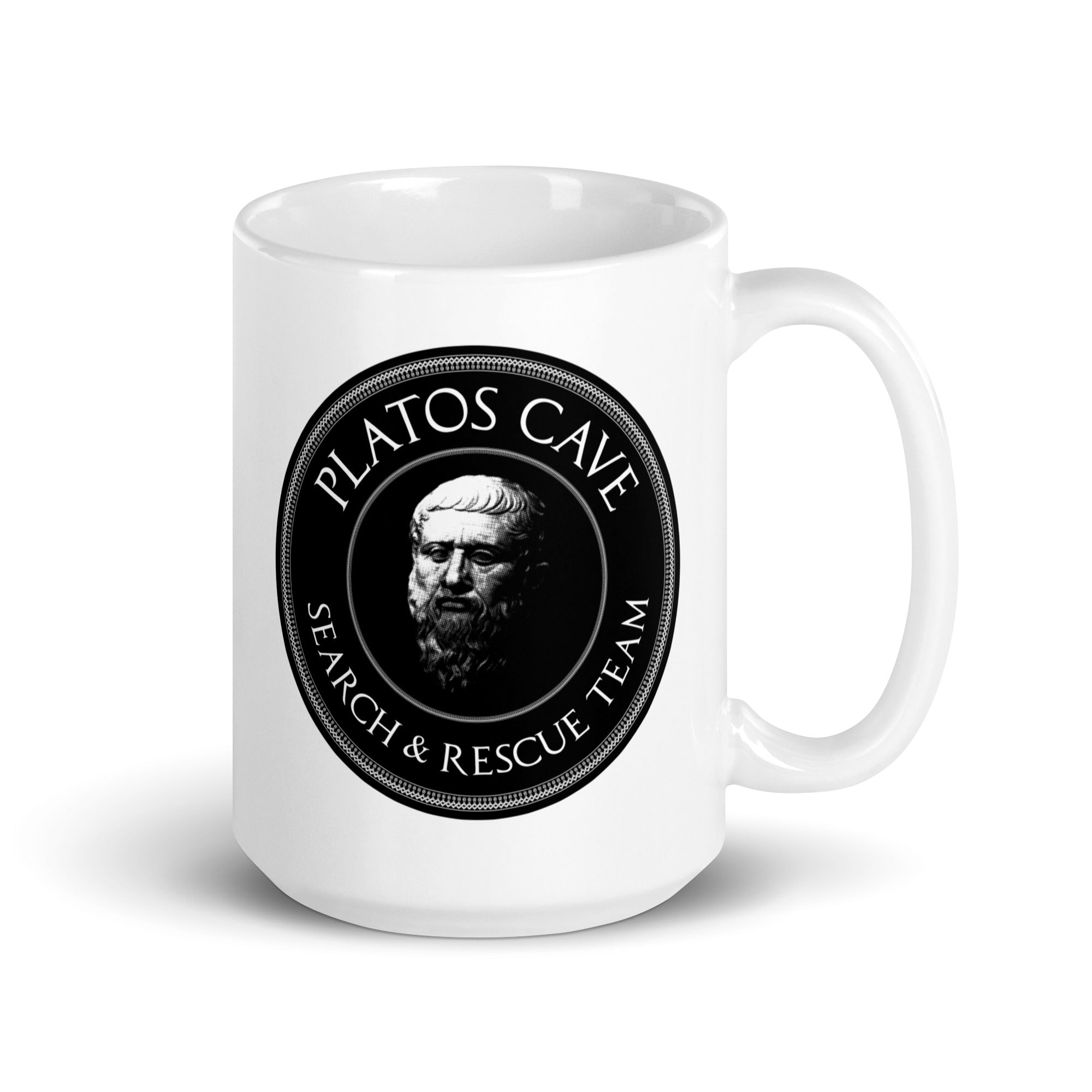 Plato's Cave Search and Rescue Team - Mug - The Philosopher's Shirt
