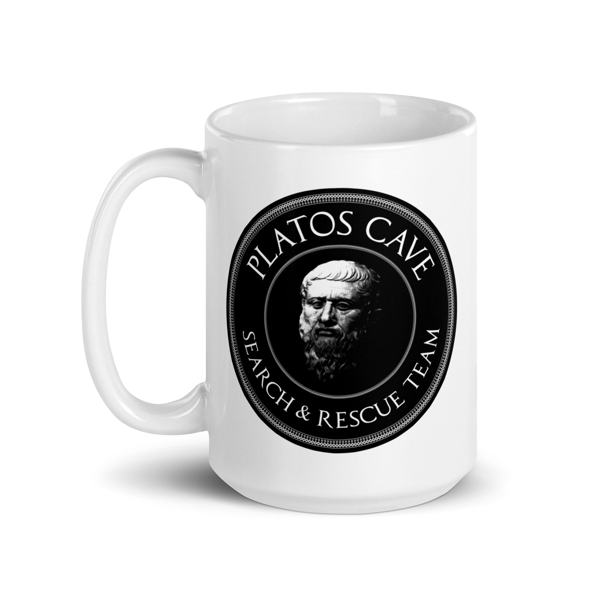 Plato's Cave Search and Rescue Team - Mug - The Philosopher's Shirt