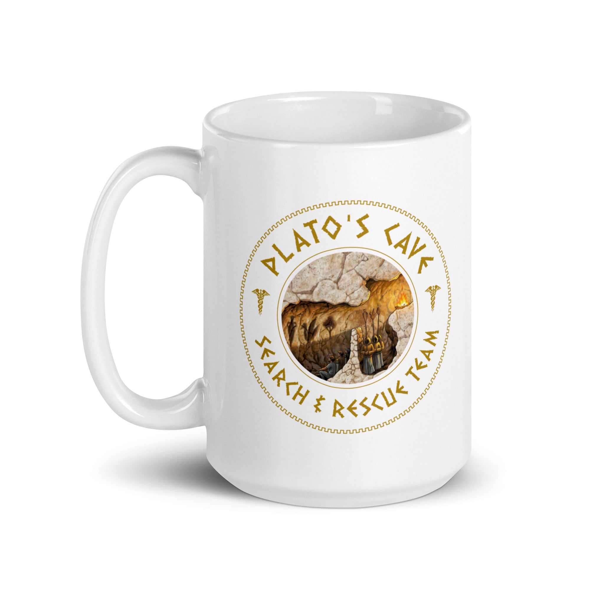 Plato's Cave: Search & Rescue Team - Meme Edition - Mug - The Philosopher's Shirt