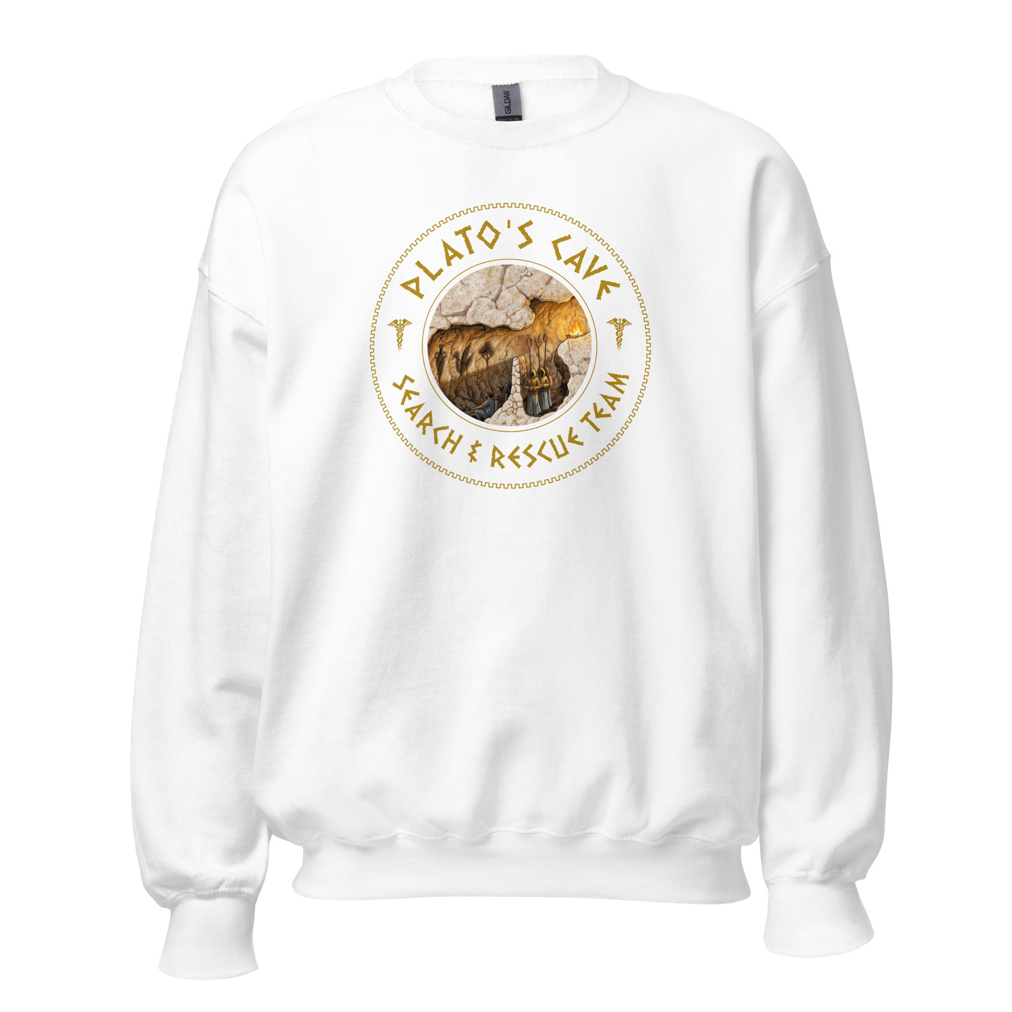 Plato's Cave: Search & Rescue Team - Meme Edition - Sweatshirt - The Philosopher's Shirt