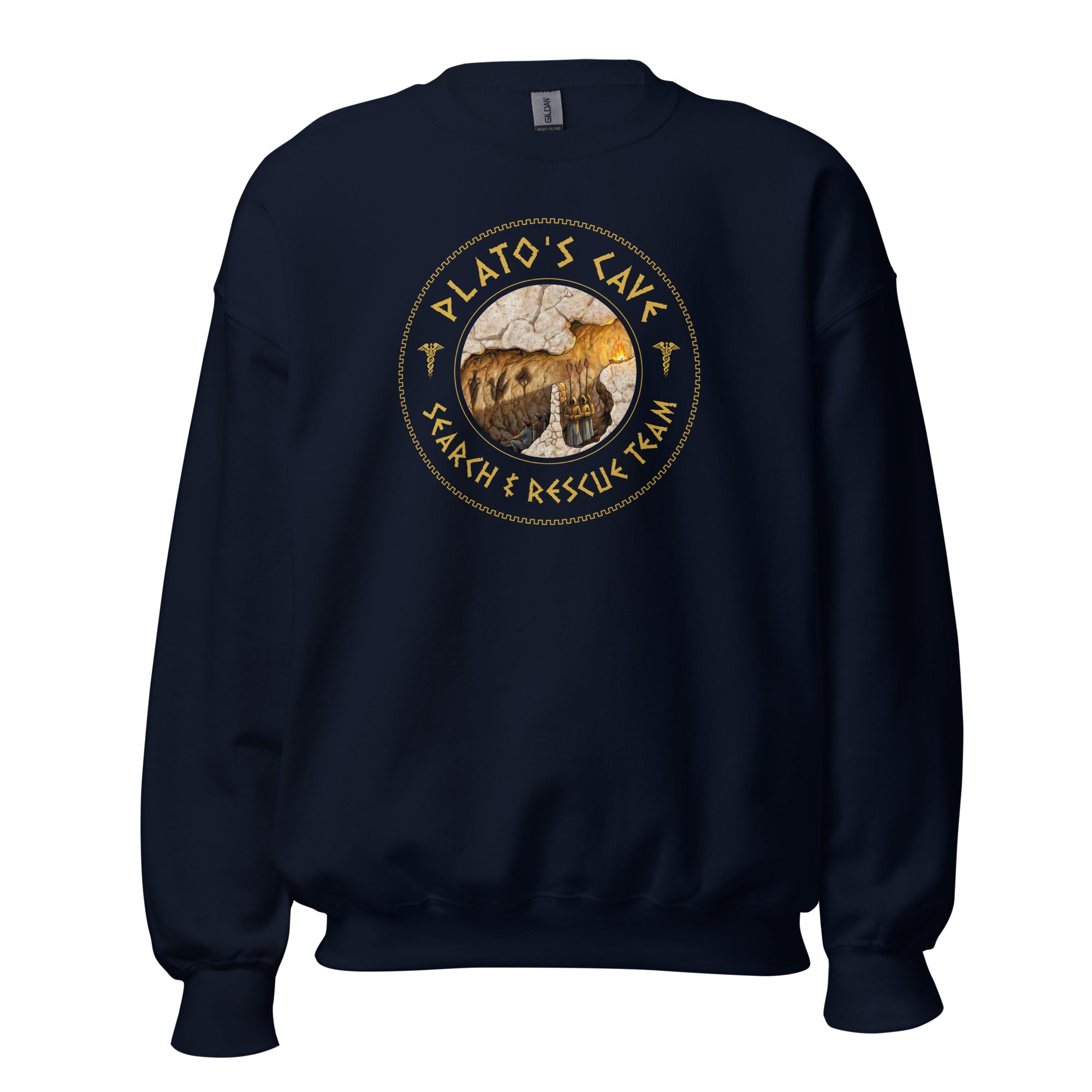 Plato's Cave: Search & Rescue Team - Meme Edition - Sweatshirt - The Philosopher's Shirt