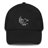 Rabbit-Duck - Embroidered - Cap - Black