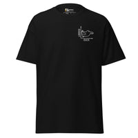 Rabbit-Duck - Embroidered - Unisex Classic T-Shirt - Black / S