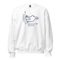 Rabbit-Duck Illusion - Duck Edition - Sweatshirt - White / S