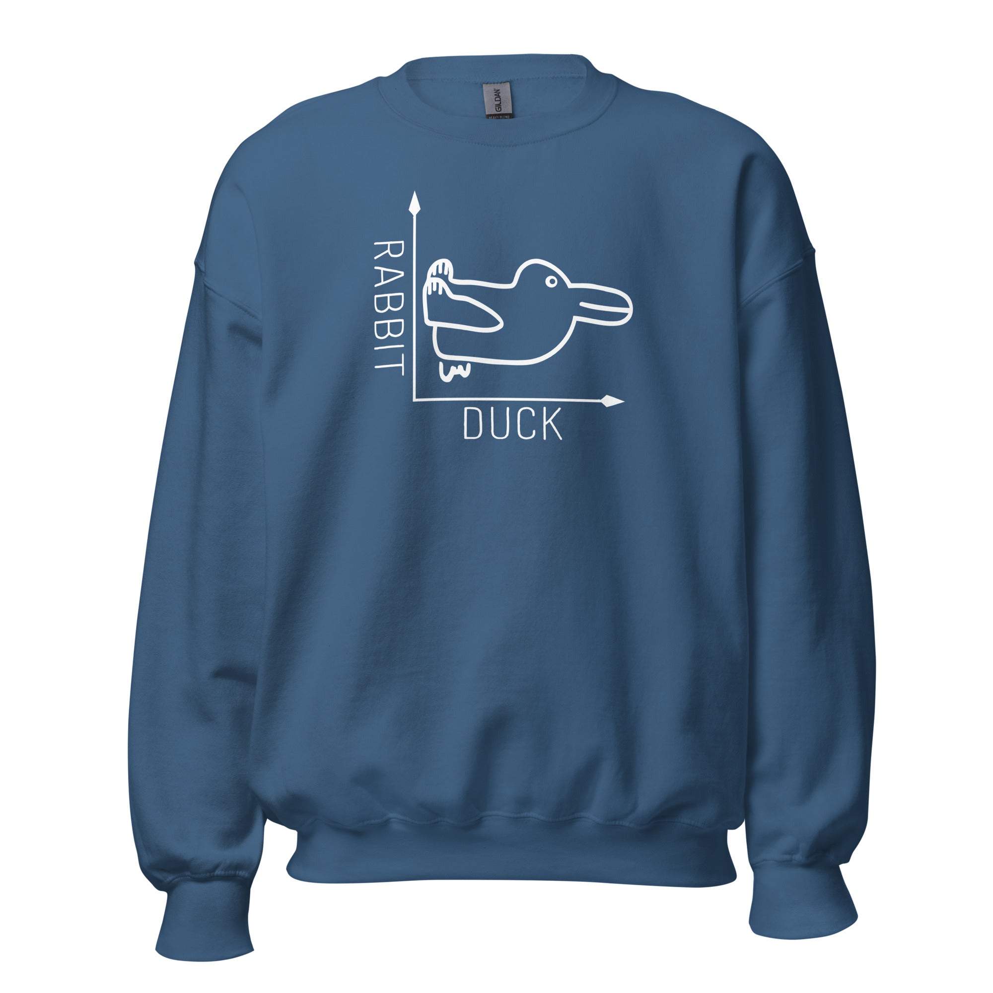 Rabbit-Duck Illusion - Duck Edition - Sweatshirt - The Philosopher's Shirt