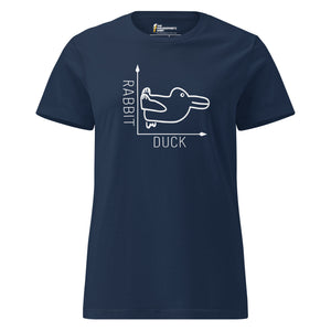 Rabbit-Duck Illusion - Duck Edition - Women’s T-shirt