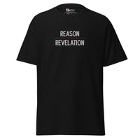 Reason over Revelation - Embroidered - Unisex Classic T-Shirt - Black / S