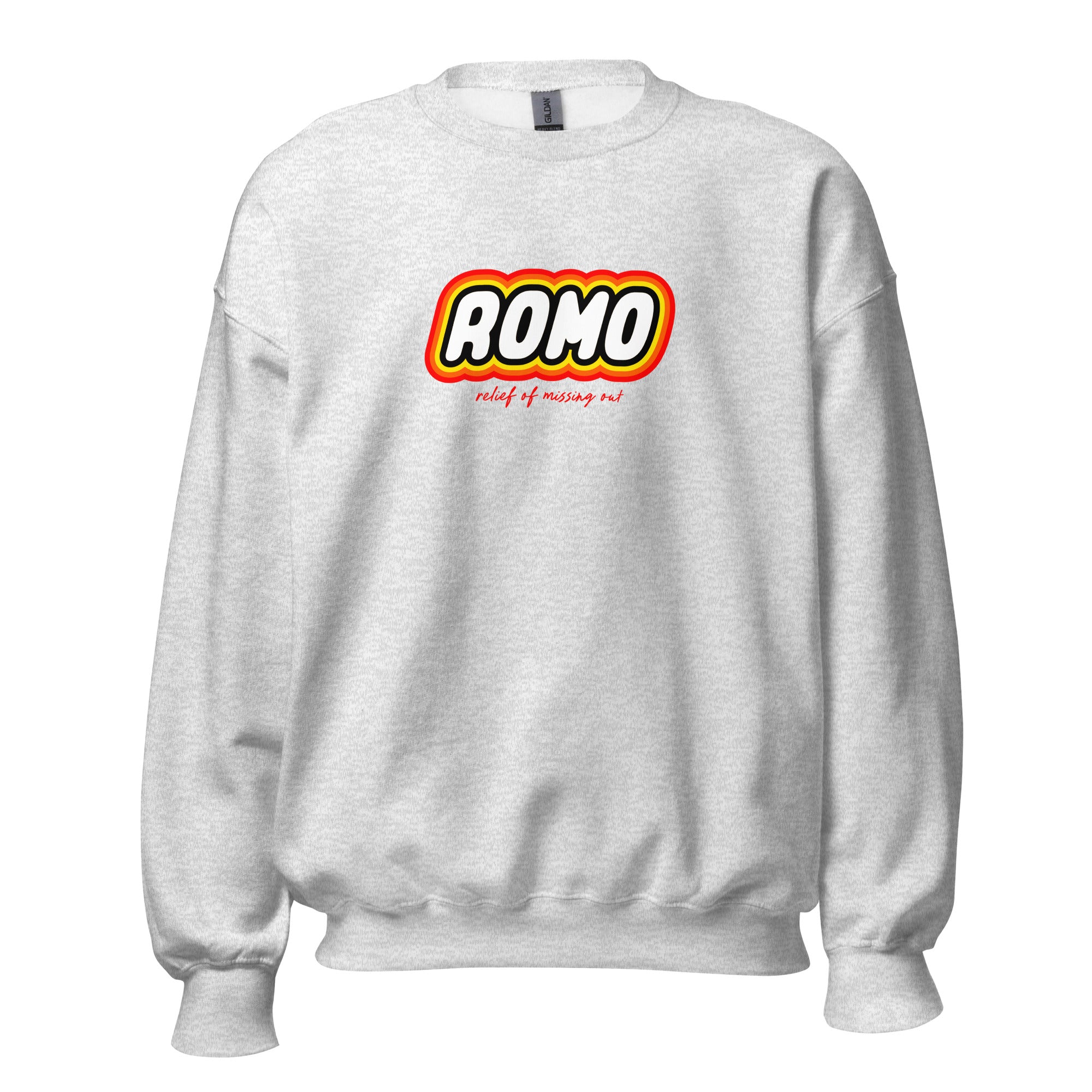 ROMO: Relief of missing out - Sweatshirt - Ash - The Philosopher's Shirt
