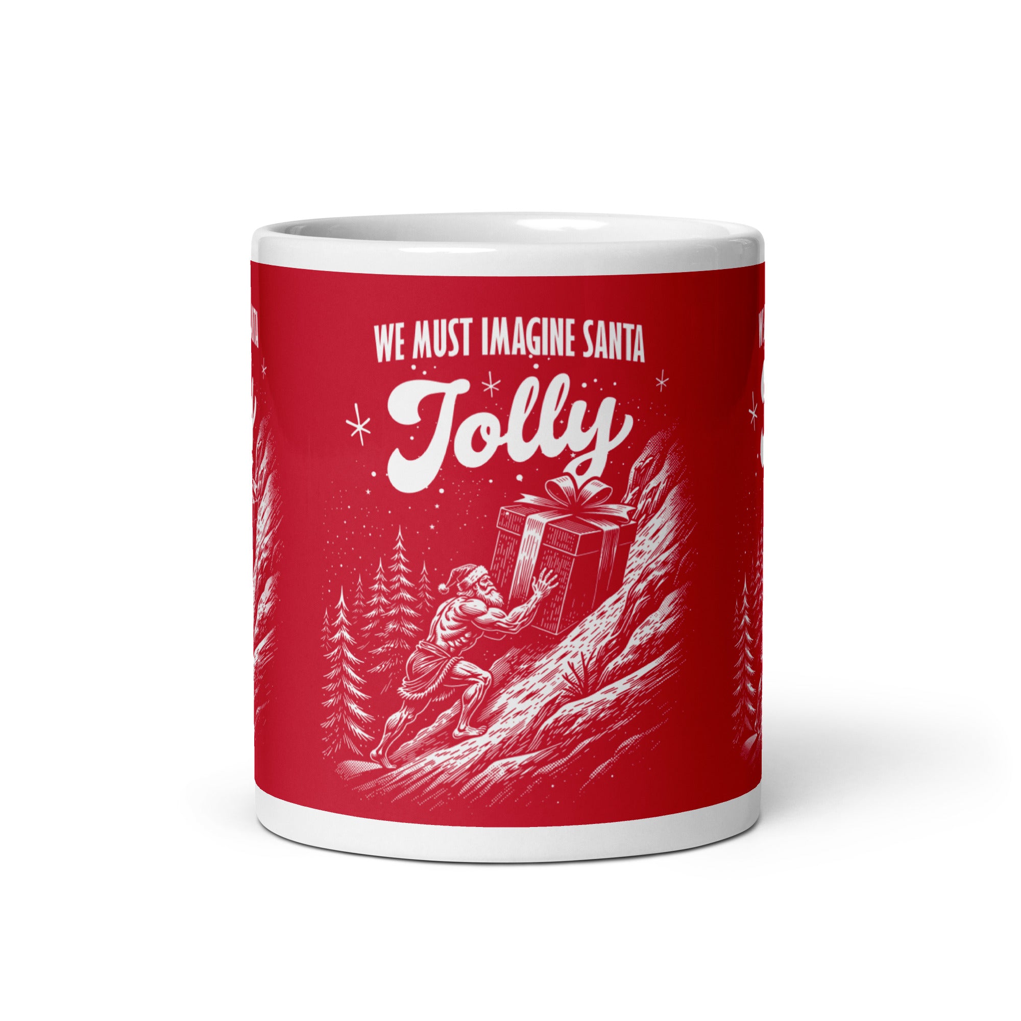 Santa Sisyphus - Mug - The Philosopher's Shirt