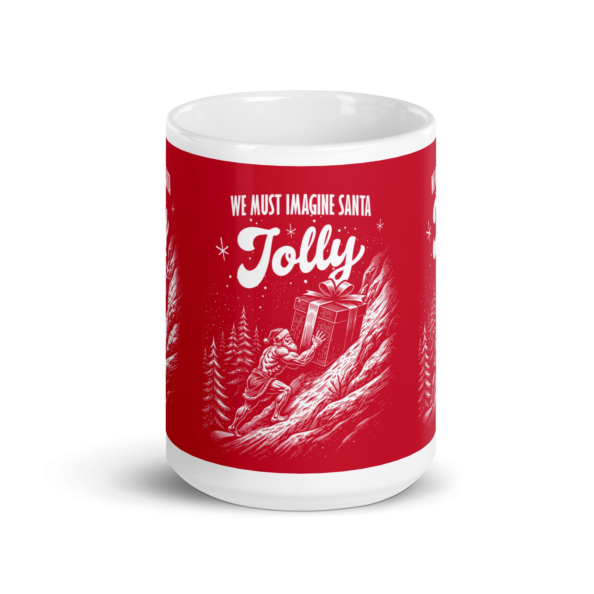 Santa Sisyphus - Mug - The Philosopher's Shirt