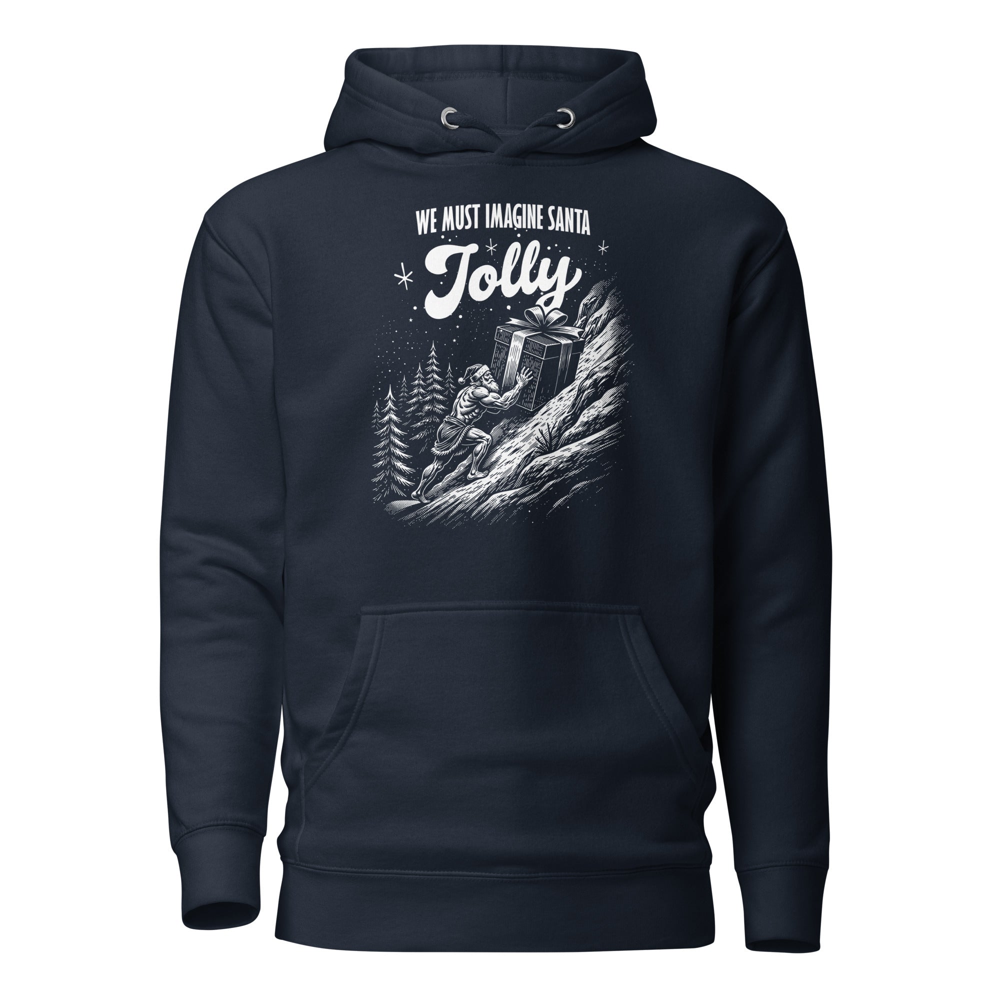 Santa Sisyphus - Premium Hoodie - The Philosopher's Shirt