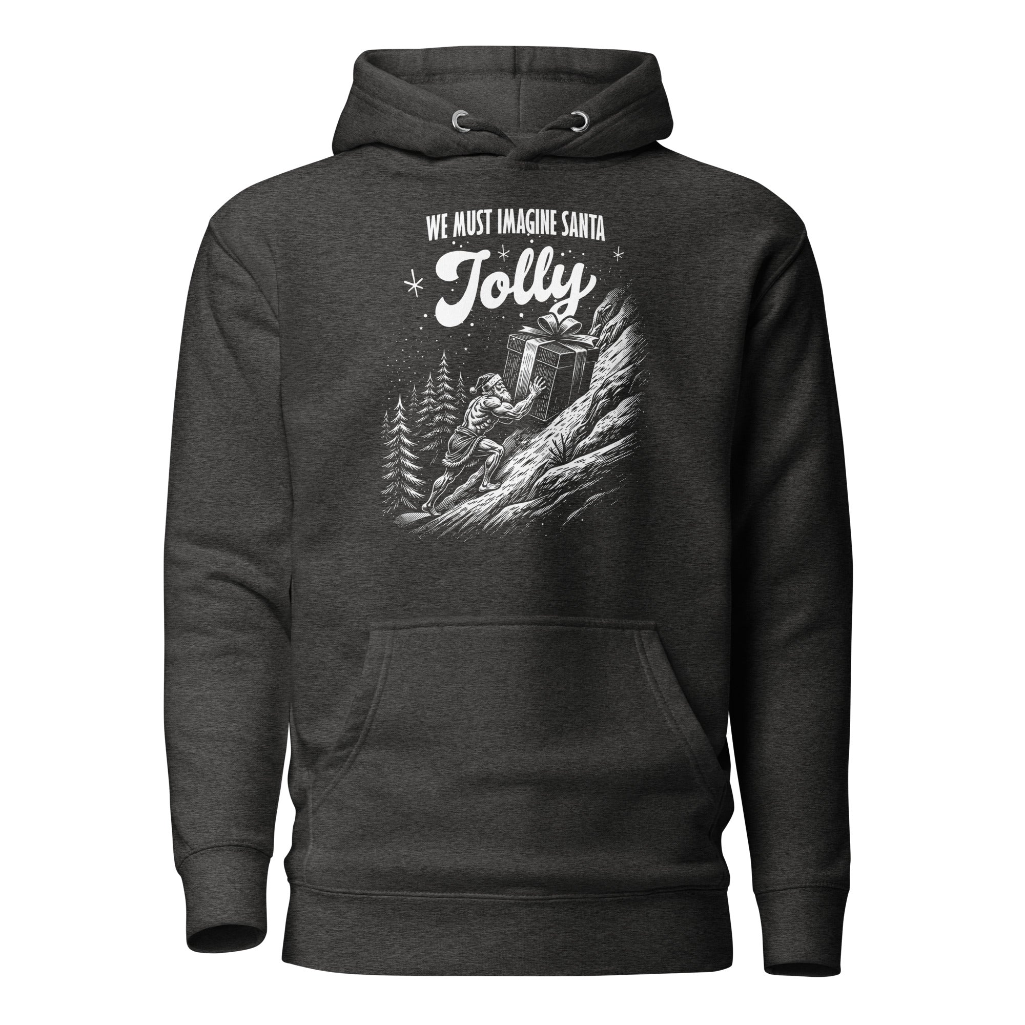 Santa Sisyphus - Premium Hoodie - The Philosopher's Shirt