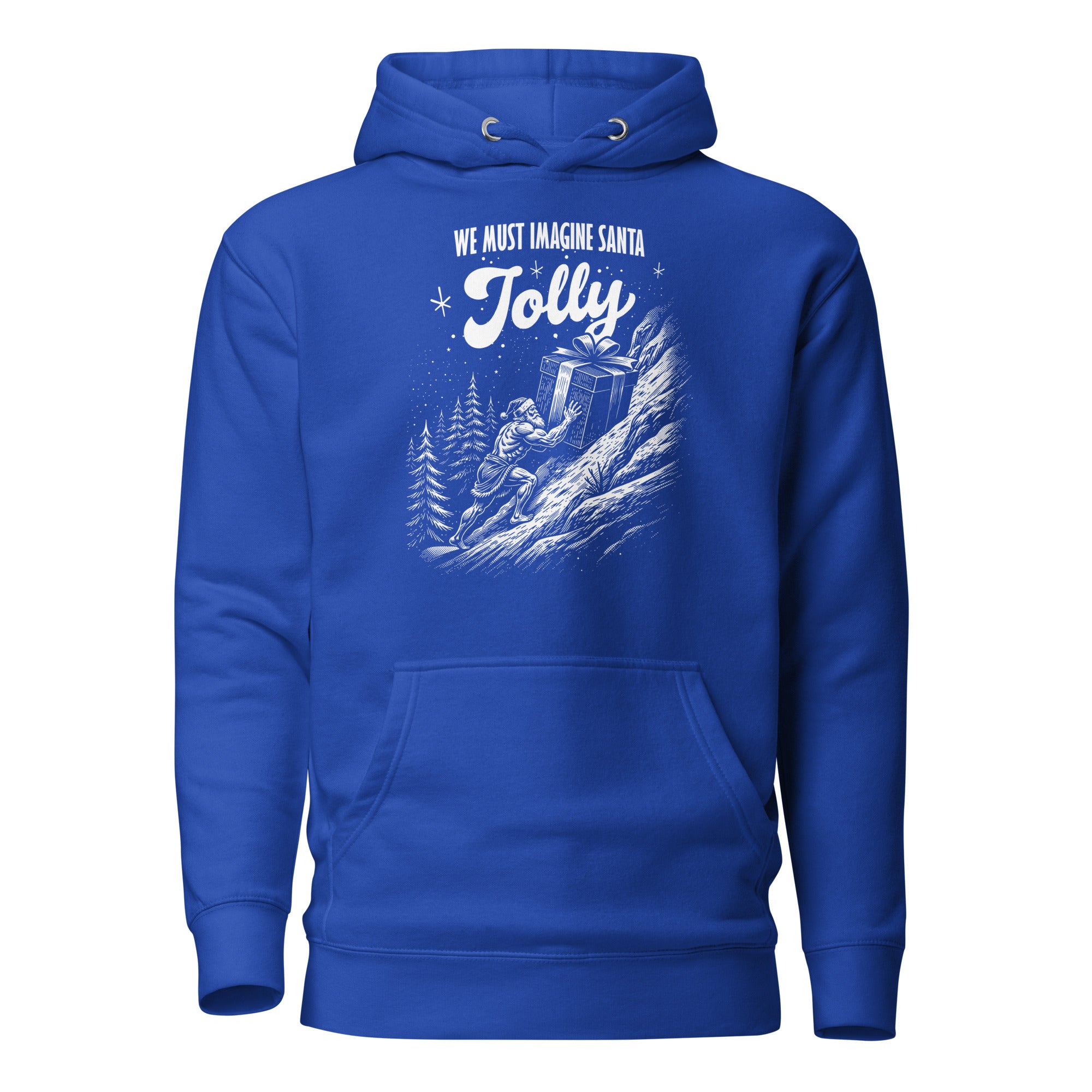 Santa Sisyphus - Premium Hoodie - The Philosopher's Shirt