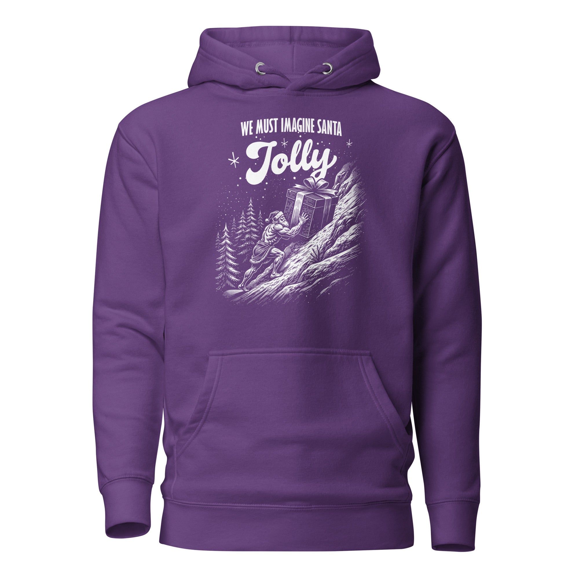 Santa Sisyphus - Premium Hoodie - The Philosopher's Shirt
