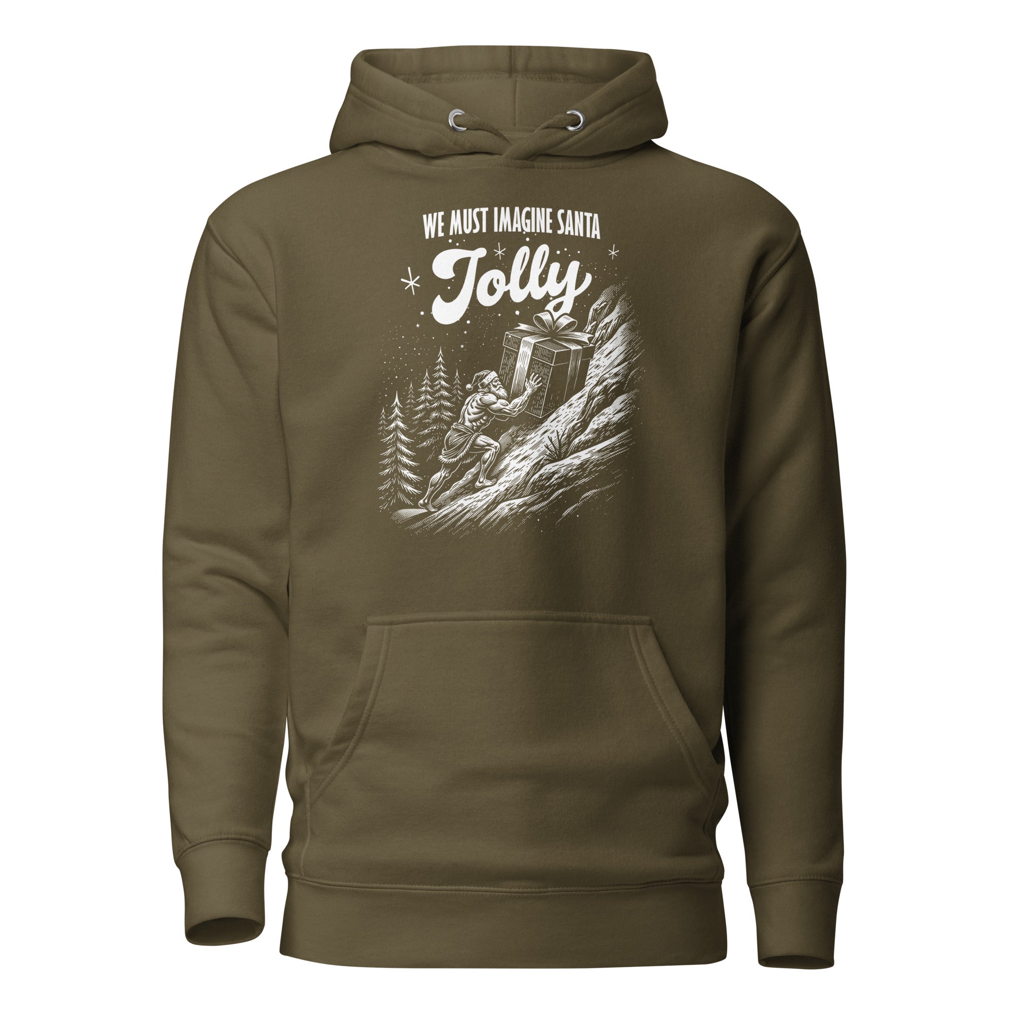Santa Sisyphus - Premium Hoodie - The Philosopher's Shirt