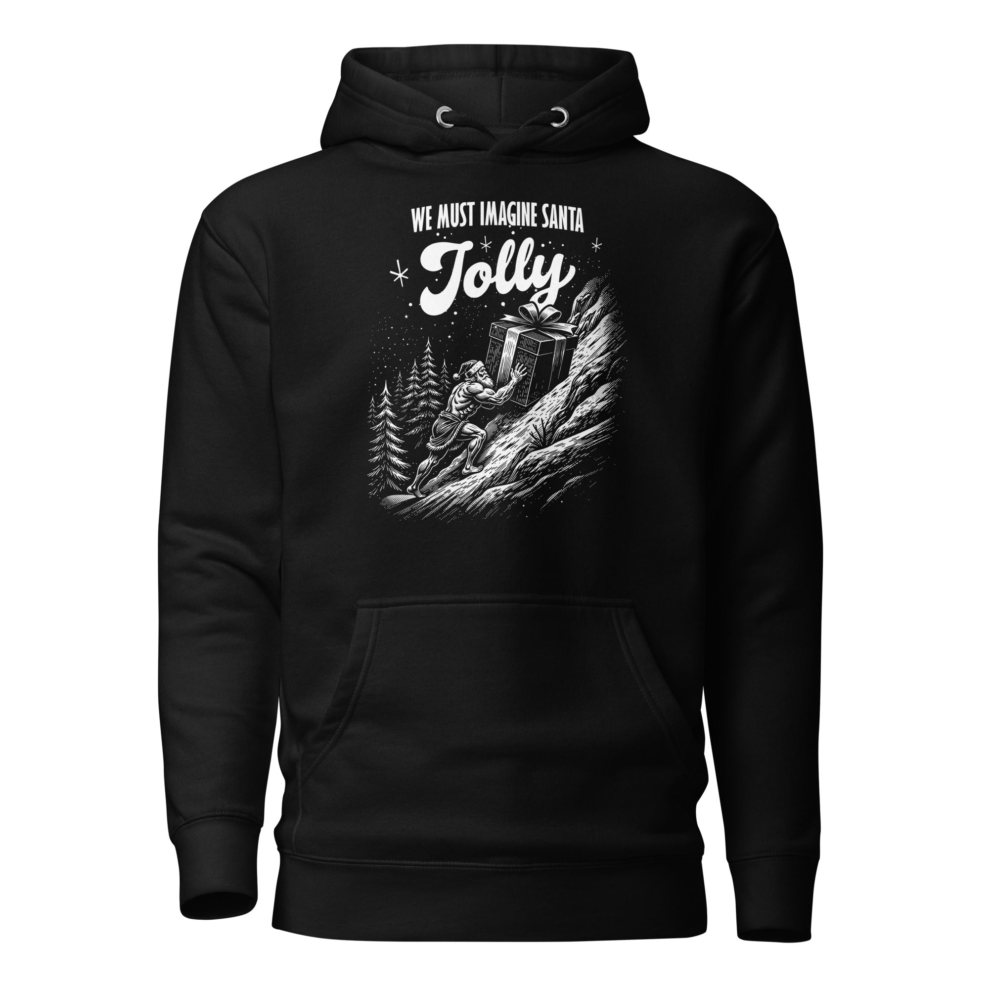 Santa Sisyphus - Premium Hoodie - The Philosopher's Shirt