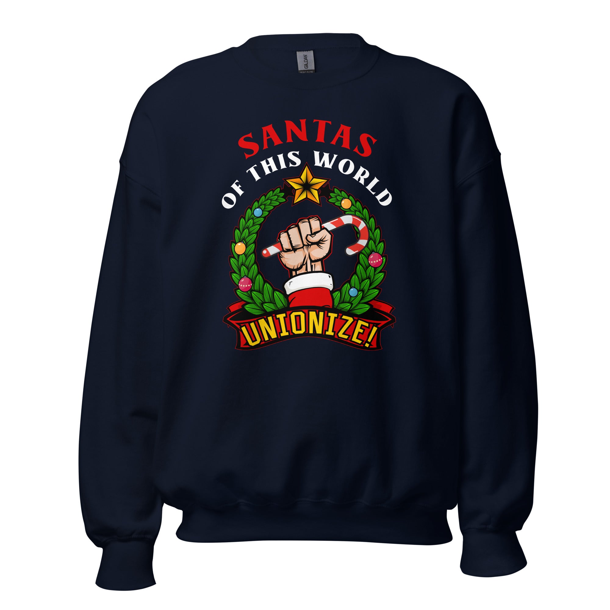Weihnachtsmänner dieser Welt, vereinigt euch! - Sweatshirt - The Philosopher's Shirt