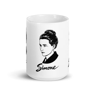 Simone de Beauvoir - Mug