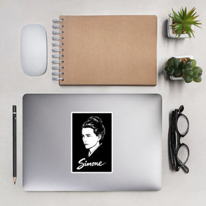 Simone de Beauvoir - Sticker