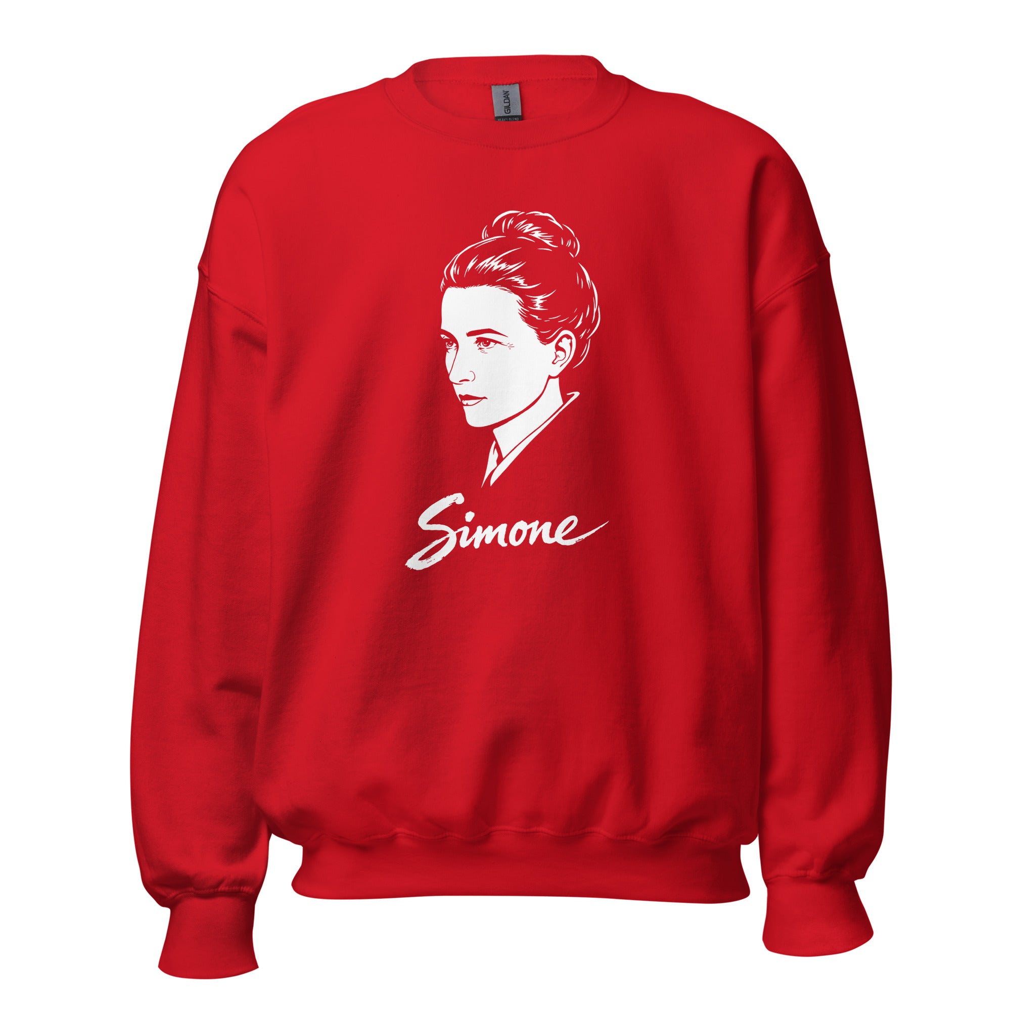 Simone de Beauvoir - Sweatshirt - The Philosopher's Shirt
